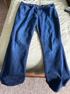 Levi's Women's Dark Blue Wide Leg Jeans